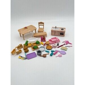 Calico Critters Sylvanian Family Random Food/furniture Lot Dollhouse Epoch VTG